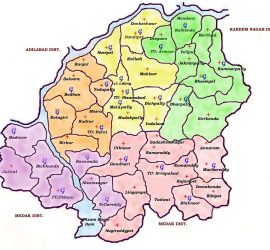 nizamabad map